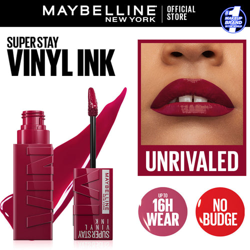 Maybelline New York - Superstay Vinyl Ink Longwear No-budge Liquid Lipstick, 170 Unafraid