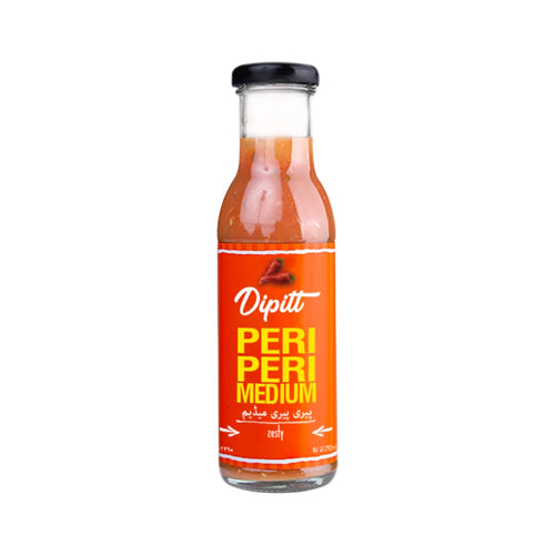 DIPITT PERI PERI MEDIUM SAUCE BOTTLE 300GM