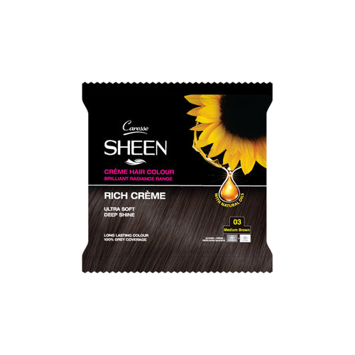 Sheen Cream Hair Colour Sachet Medium Brown 03