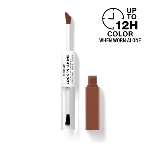 Wet N Wild - Megalast Lock N Shine Lip Color + Gloss - Lotus Petal