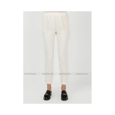 Modanisa Rabia Karancı Cream Pants