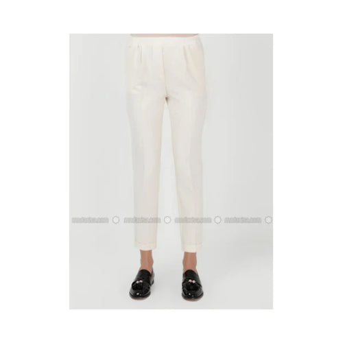 Modanisa Rabia Karancı Cream Pants