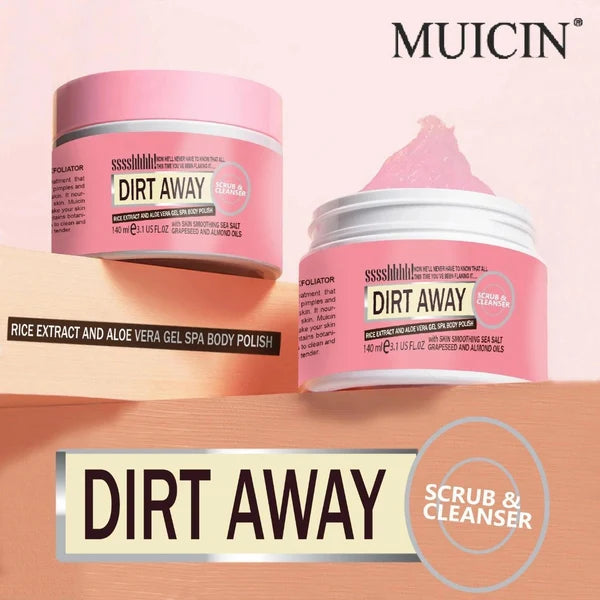 Muicin - Dirt Away Scrub & Cleanser - 140g