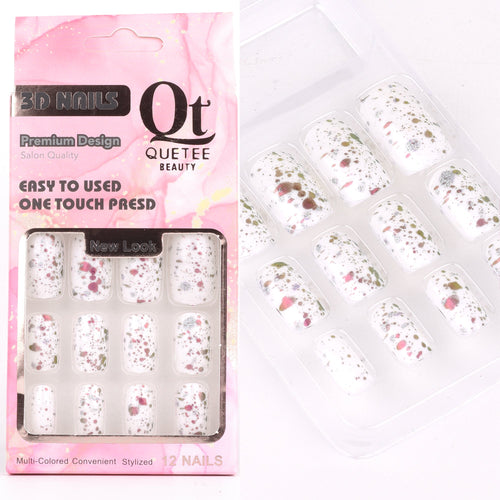 Quetee Beautee - Nails 12pc