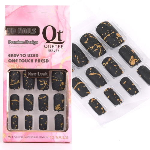 Quetee Beautee - Nails 12pc