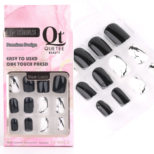 Quetee Beautee - Nails 12pc