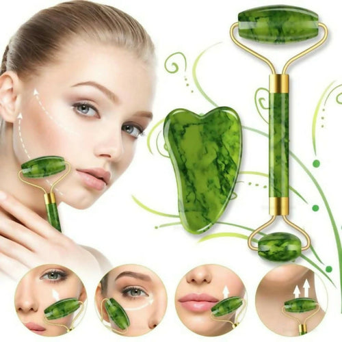 1 Piece Gua Sha Facial Tools & Jade Roller Skin Care, Reduce Puffiness And Improve Wrinkles, Guasha Tool For Face
