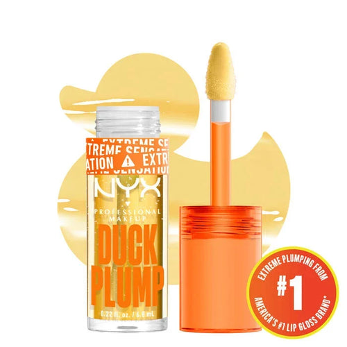 Nyx - Duck Plump High Pigment Plumping Lip Gloss - 01 Clearly Spicy