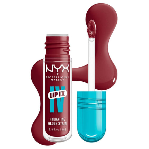 Nyx Professional Makeup -lip I.v. Hydrating Lip Gloss Stain - Blush Rush