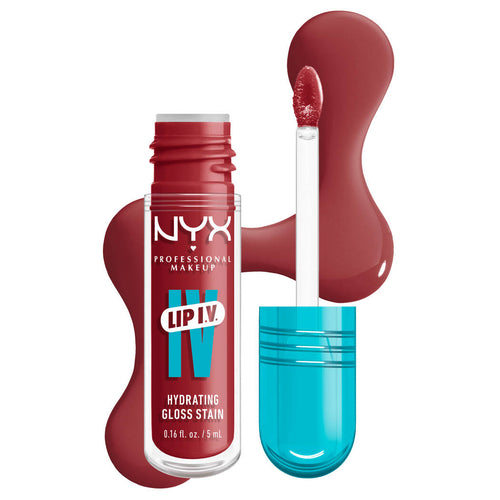 Nyx Professional Makeup -lip I.v. Hydrating Lip Gloss Stain - Bubblegum Brust