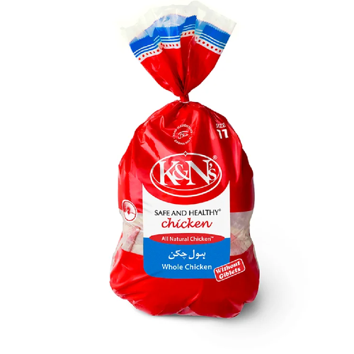 K AND N WHOLE CHICKEN WITHOUT GIBLETS 1 KG