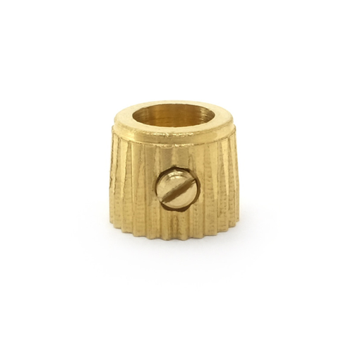 KNOB WITH BRASS SCREW SILVANO