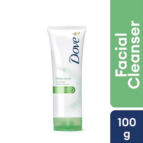 DOVE DEEP PURE FACIAL CLEANSER 100G