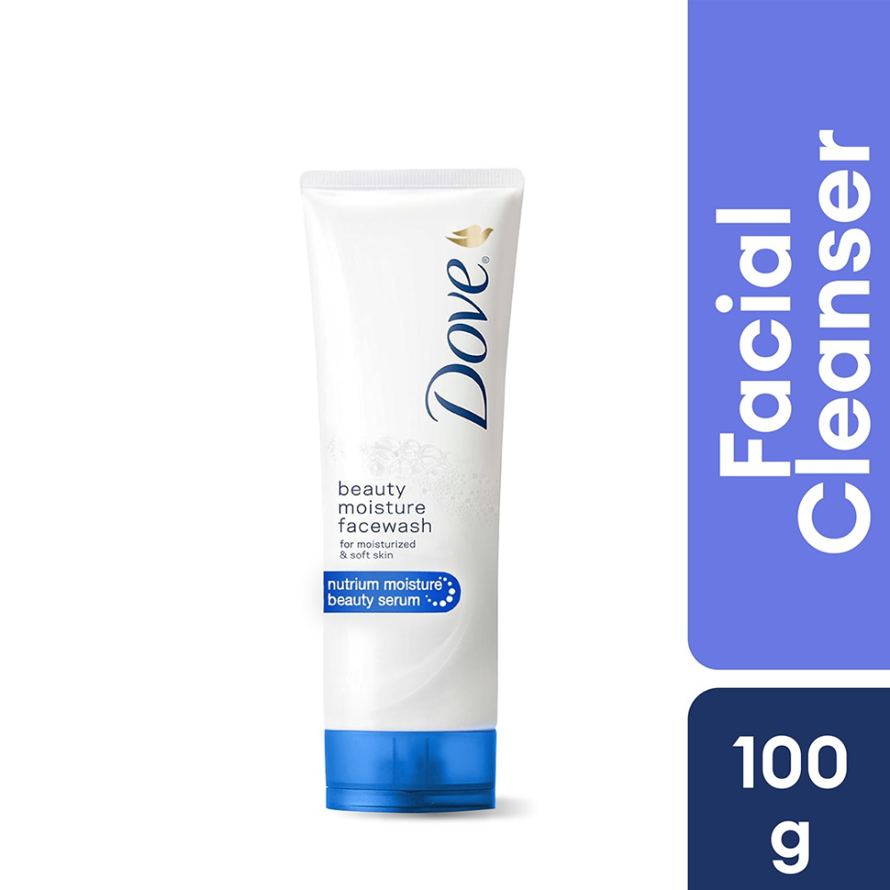 DOVE BEAUTY MOISTURE FACIAL CLEANSER 100G