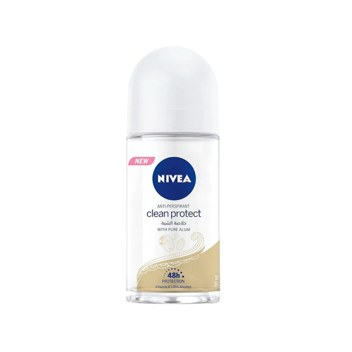 NIVEA ROLL ON CLEAN PROTECT FOR WOMEN 50ML