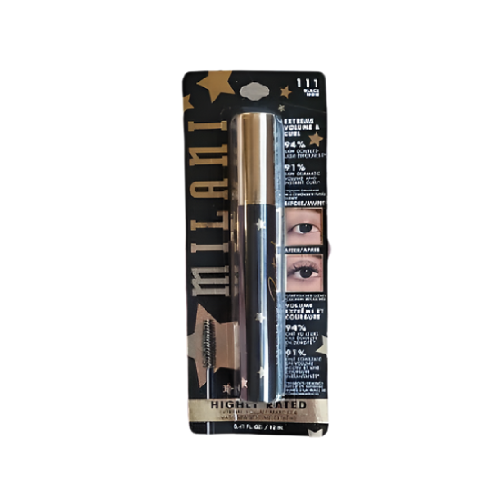 MILANI HIGHLY RATED EXTREME VOLUME MASCARA 12ML