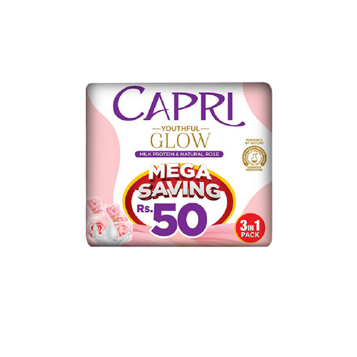 CAPRI SOAP NOURISHING STRAWBERRY FAMILY PACK 3X150 GM