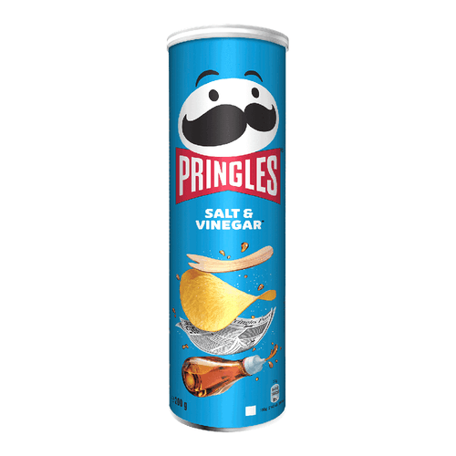 PRINGLES CHIPS SALT & VINEGAR 165 GM