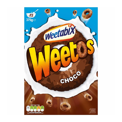 WEETABIX WEETOS CEREAL CHOCO 375 GM