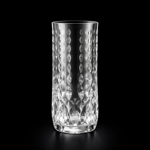 GLASS ACRYLIC WATER DROP CUT AC101 (Pack 6)