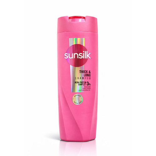 SUNSILK SHAMPOO KERATIN YOGHURT THICK & LONG 185 ML