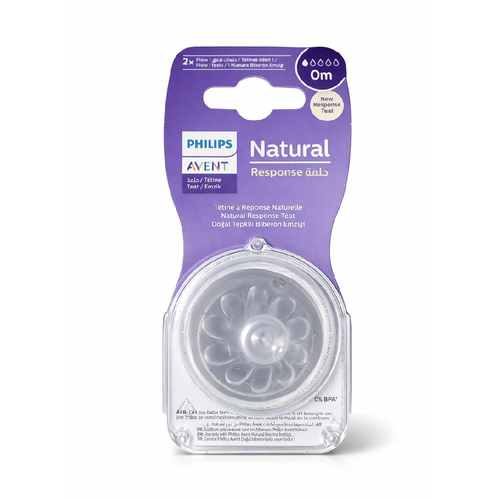 PHILIPS AVENT TEATS NATURAL 0M 2PC SCY961/02