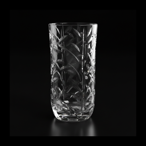 GLASS ACRYLIC LEAVES CUT AC102 (Pack 6)