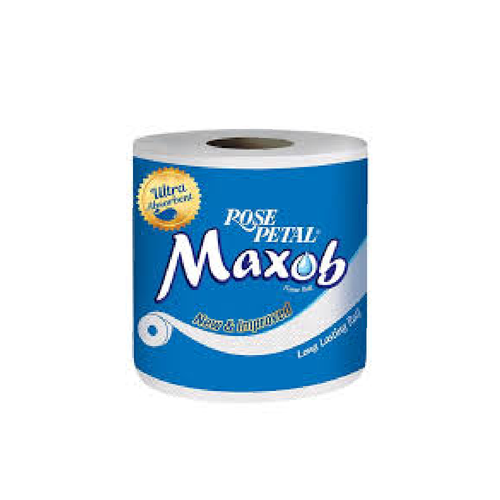 ROSE PETAL TISSUE MAXOB TOILET ROLL SINGLE