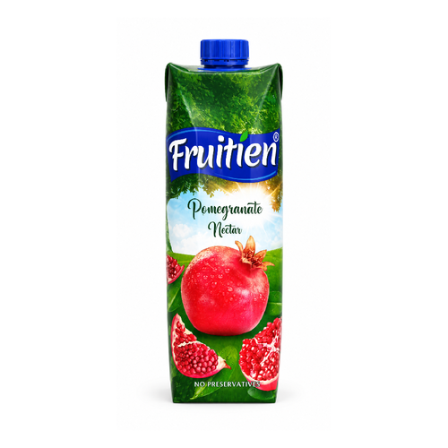 FRUITIEN JUICE POMEGRANATE NECTAR 1 LTR