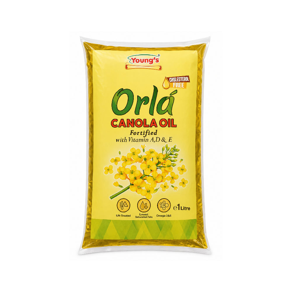 YOUNGS ORLA CANOLA OIL PLW PH 1 LTR