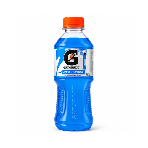 GATORADE DRINK BLUE BOLT BOTTLE 500 ML