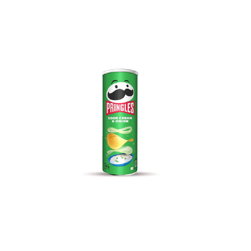 PRINGLES CHIPS SOUR CREAM & ONION 165 GM