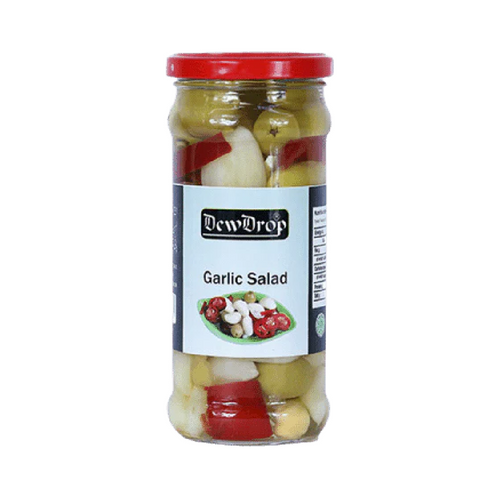 DEW DROP PICKLE GARLIC SALAD 370 GM