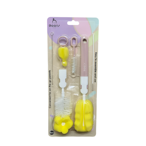 ROOTS NATURAL MULTIPURPOSE CLEANING BRUSH SET P1024
