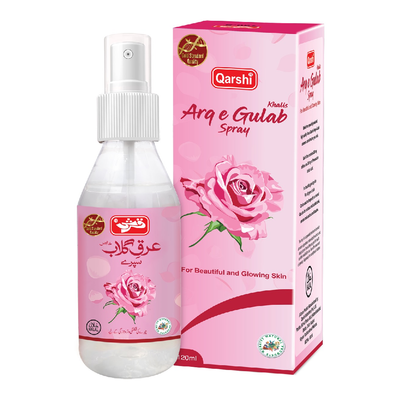QARSHI ARQ-E-GULAB SPRAY 120 ML