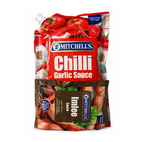 MITCHELLS CHILLI GARLIC SAUCE POUCH 800 GM
