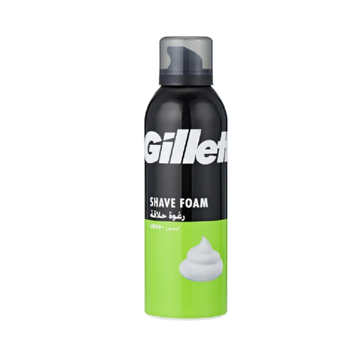 GILLETTE SHAVING FOAM LEMON LIME 200 ML
