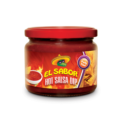 EL SABOR SAUCE HOT SALSA DIP 300 GM