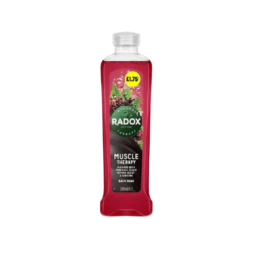 RADOX BATH SOAK BLACK PAPPER & MUSCLE THERAPY 500 ML