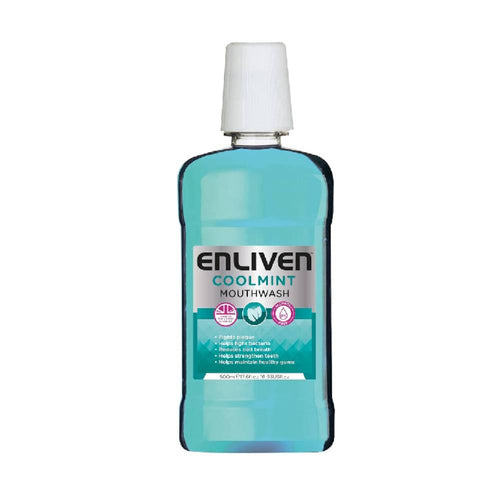 ENLIVEN MOUTH WASH COOLMINT 500 ML