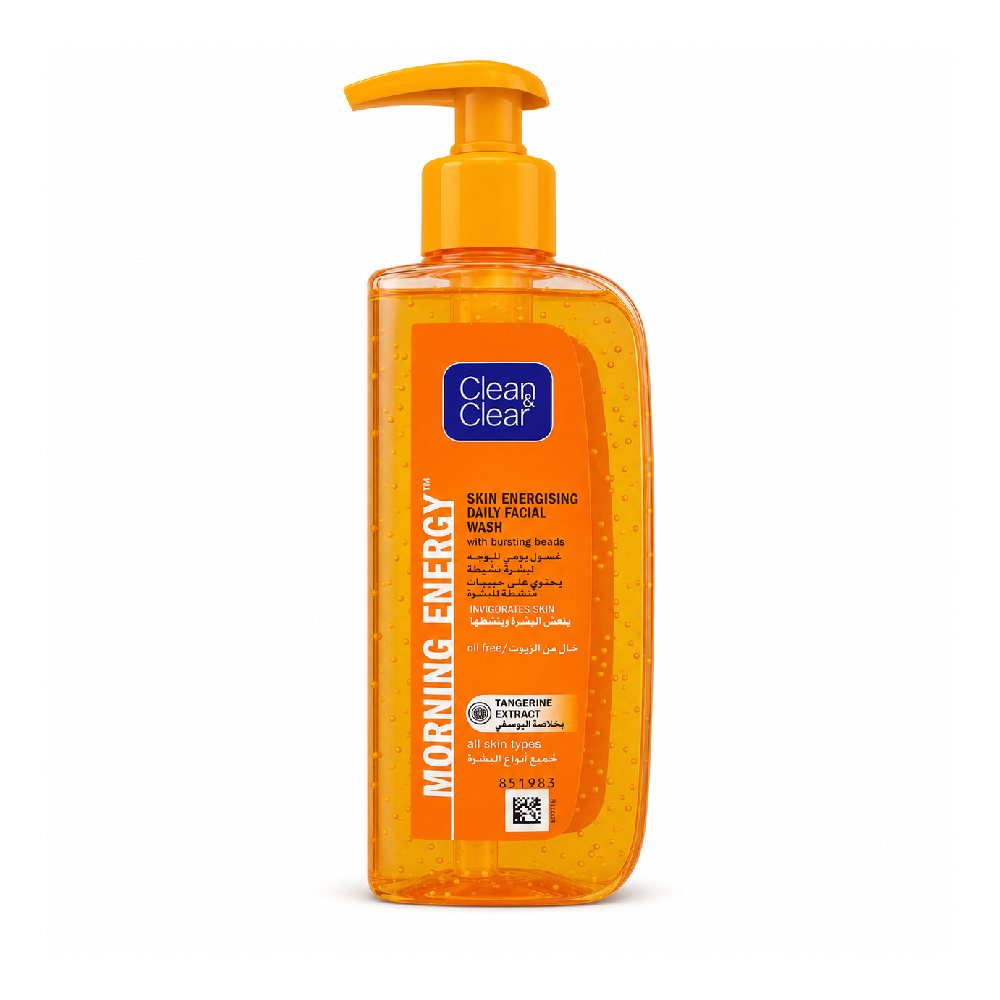 CLEAN & CLEAR MORNING ENERGY SKIN ENERGISING DAILY FACE WASH