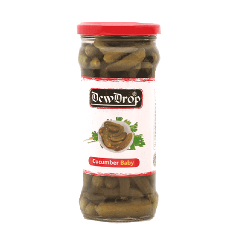 DEW DROP PICKLE CUCUMBER BABY 420 GM