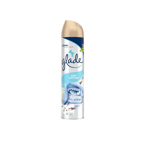 GLADE FRESH SOFT COTTON SPRAY 300 ML
