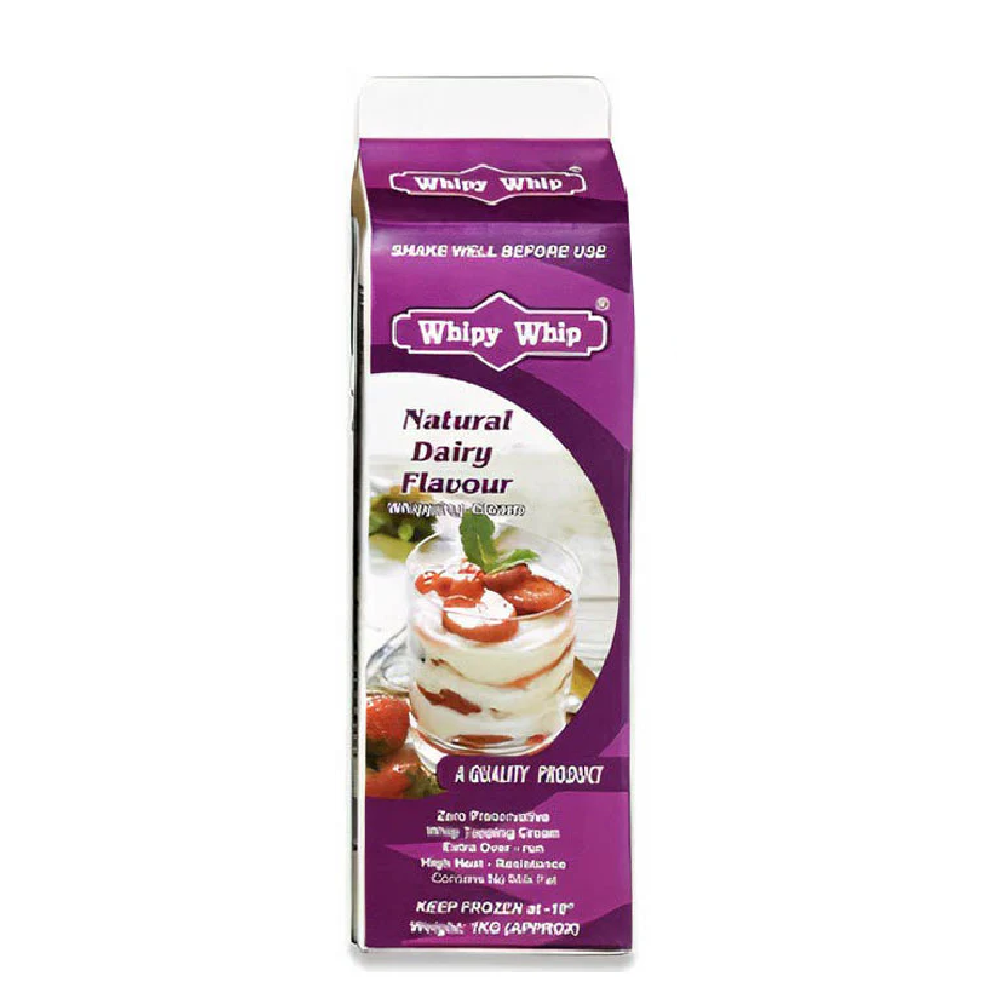 WHIPY WHIP DAIRY FLAVOUR CREAM 1000GM