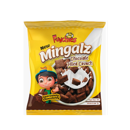 FUNCHIES MINGALZ CHOCOLATE FILLED CRUNCH 20GM