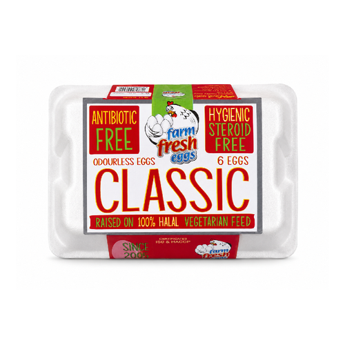 FARM FRESH EGG 6PCS PACK/CLASSIC PACK