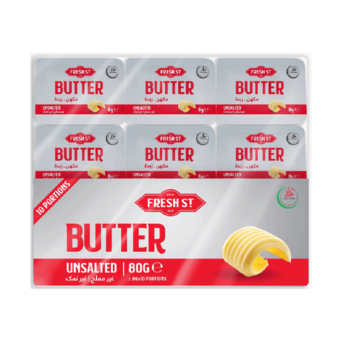 FRESH ST BUTTER UNSALTED 80 Gm