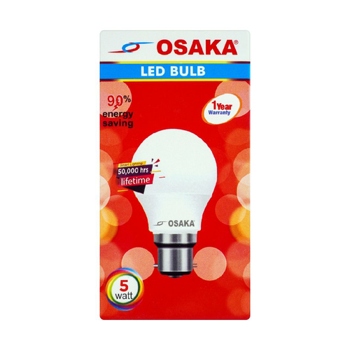 OSAKA 5 WATT DAY LIGHT LED BULB E27
