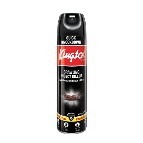 KINGTOX INSECT KILLER ALL TRIPLE ACTION BLACK 600 ML