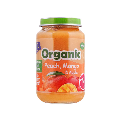 DEVA BABY FOOD PEACH, MANGO & APPLE 7+ ORGANIC 200 GM